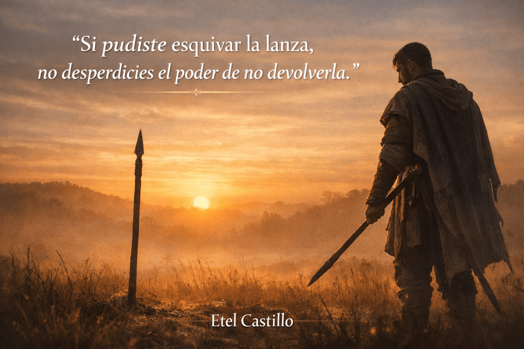 Lanza, Poder. Decidir